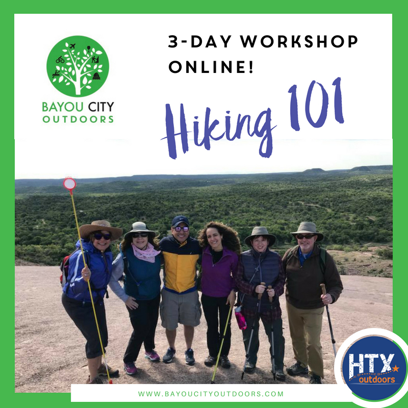 Hiking101 - 3-day online workshop
