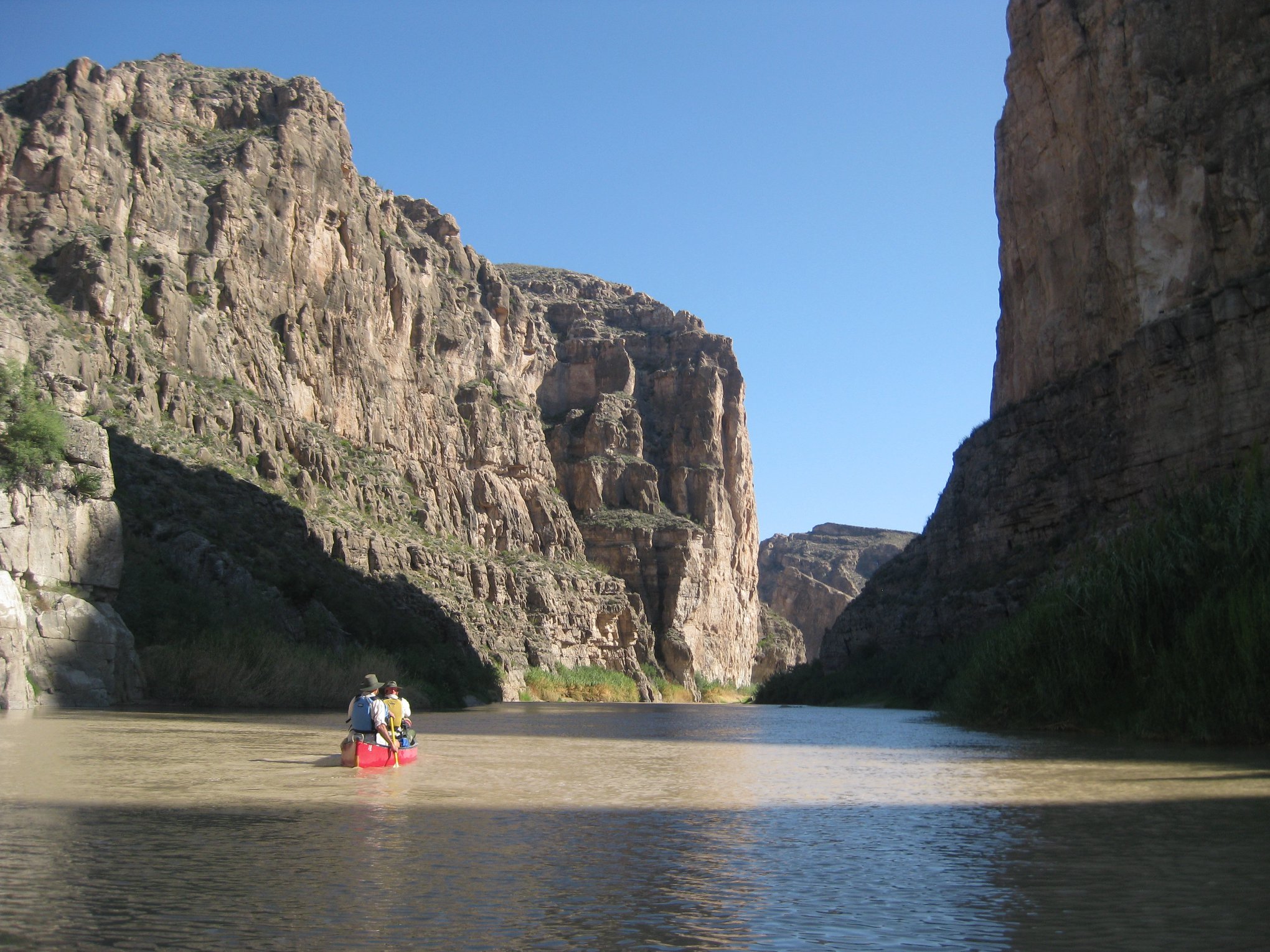 Boquillas Canyon  kayak trip,Image credit: NPS J. Jurado