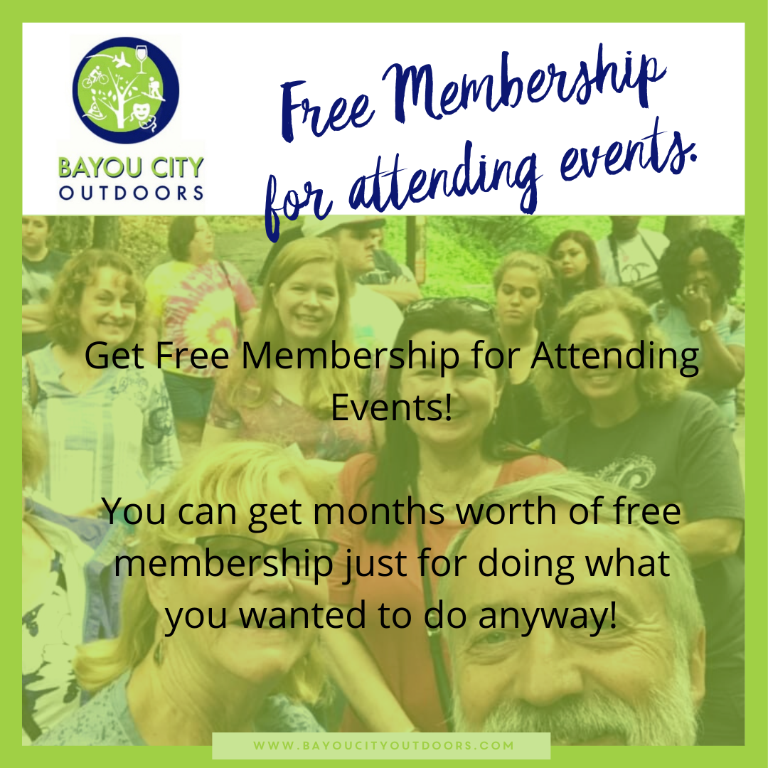 free membership for attending events