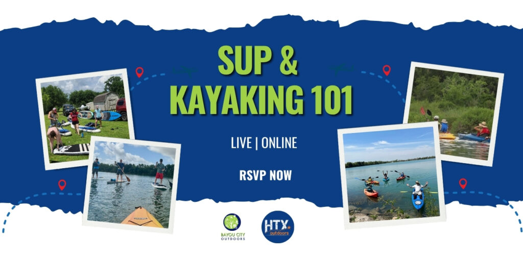 SUP and Kayaking 101 Online Webinar