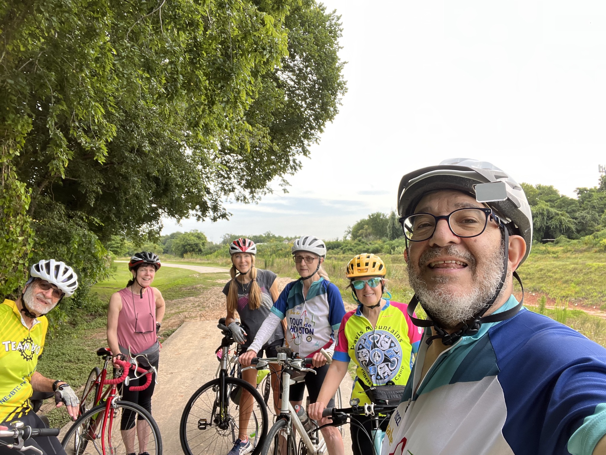 Bayou City Outdoors biking on Houston's White Oak Bayou Trails