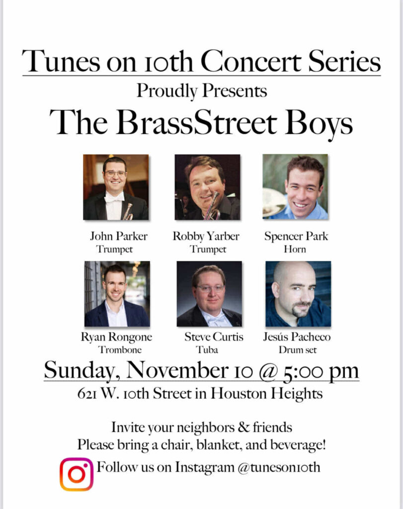 Tunes on the 10th Concert Series: The-Brass-Street-Boys