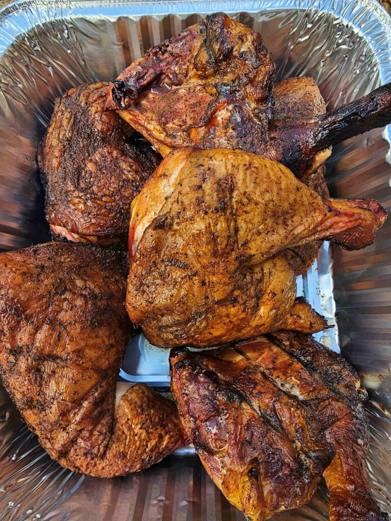 Smoked chicken