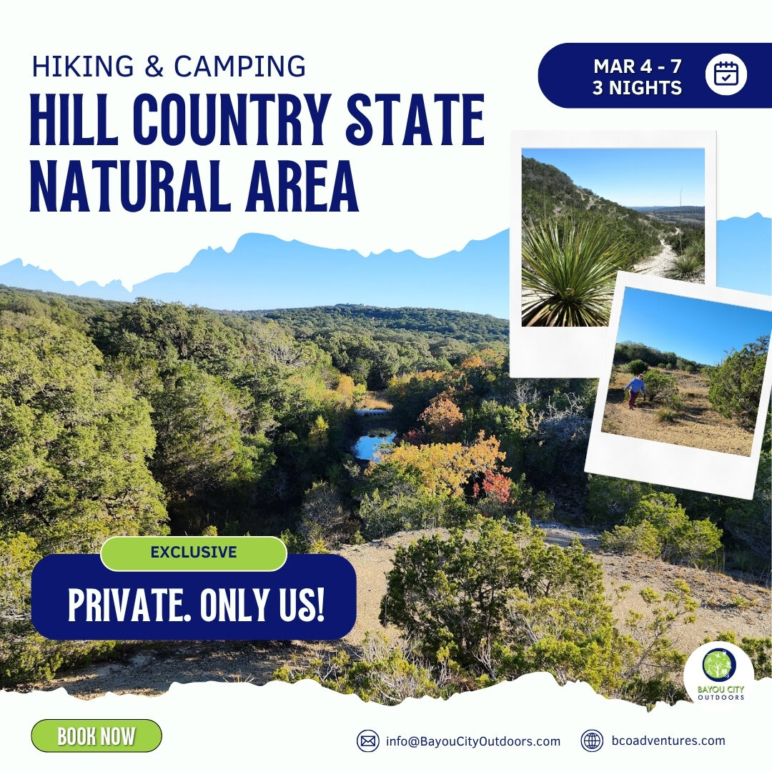 Camping Hill Country State Natural Area