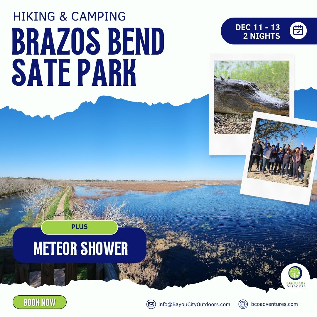 Brazos Bend Camping & Meteor Shower