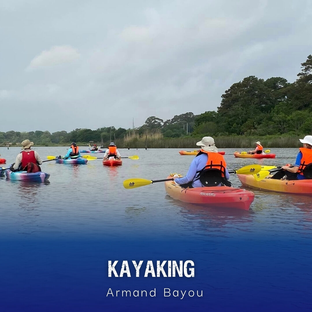 Kayaking Armand Bayou